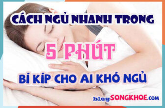 Cách ngủ NHANH trong 5 phút khi khó ngủ — 5 kỹ thuật nên thử ngay