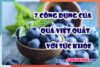 7 công dụng của quả việt quất với sức khỏe: tăng trí nhớ, đẹp da, giảm viêm, hỗ trợ tim mạch và đường huyết