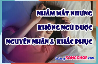 Nhắm mắt nhưng không ngủ được: nguyên nhân và cách khắc phục tức thì