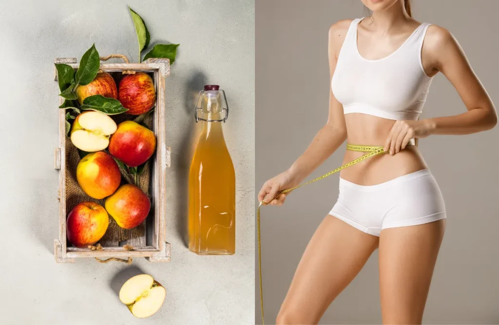 giấm táo hỗ trợ kiểm soát cân nặng