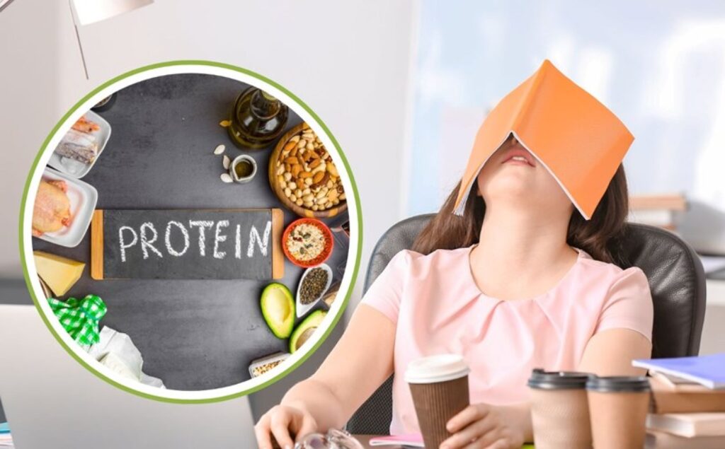 thiếu protein cũng có thể gây mệt mỏi buồn ngủ vào ban ngày
